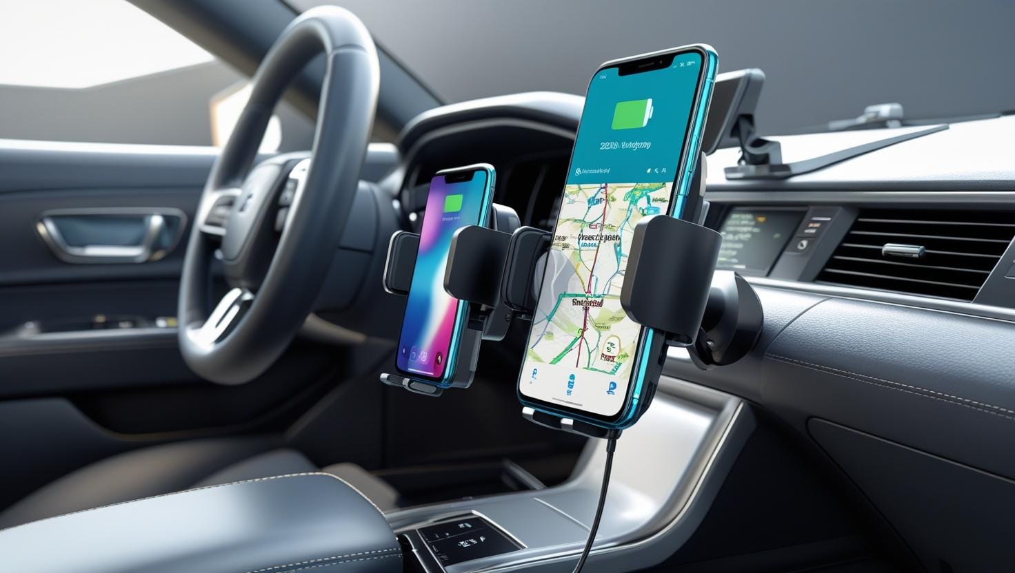 Best Wireless Car Mount Chargers with GPS Viewing Support 2025 Digithrust Best Wireless Car Mount Chargers with GPS Viewing Support 2025